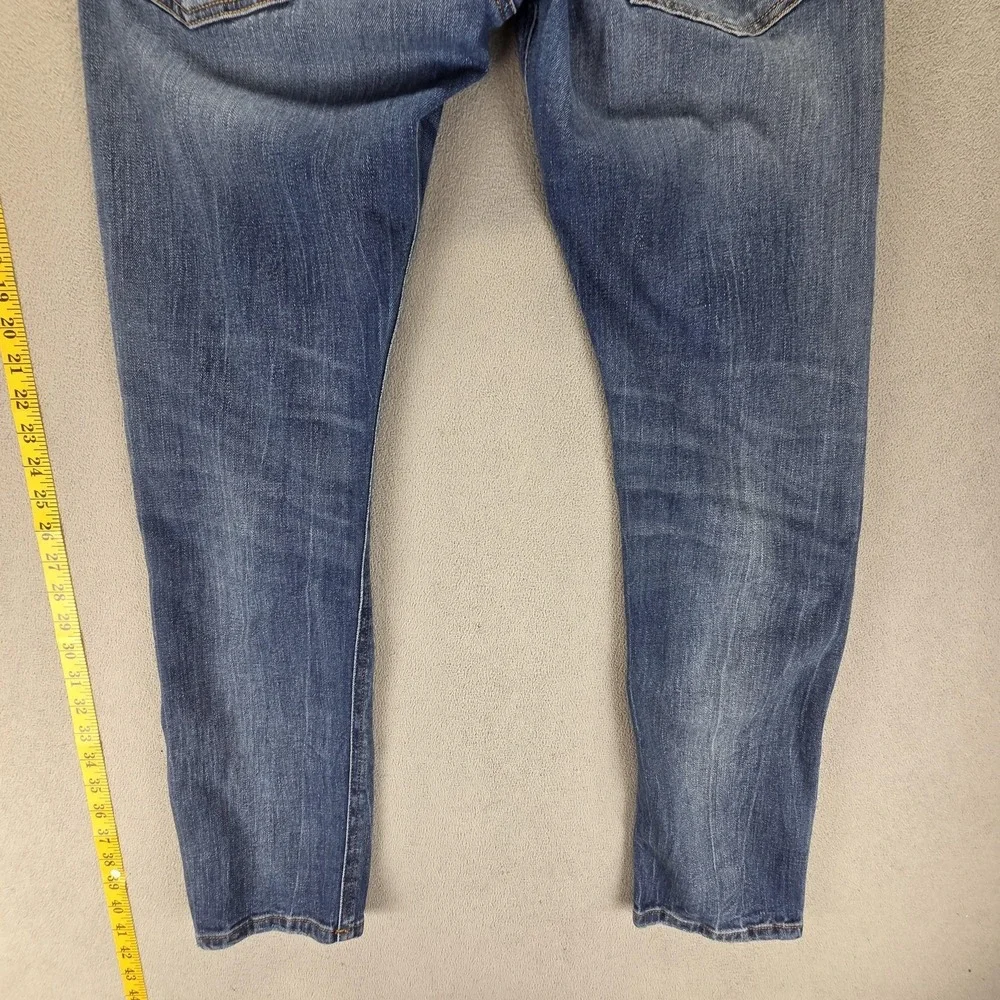 Diesel Jeans Mens 31x30 Blue‎ Krayver Regular Slim Carrot Thrashed R6DZ4